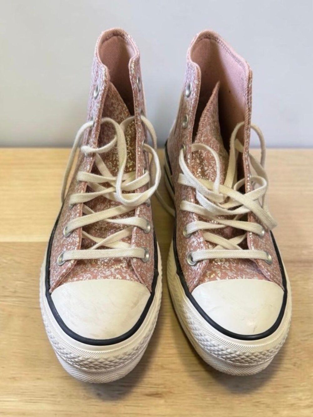 Converse Chuck Taylor All Star Lift Platform High Tops Dusty Rose Pink